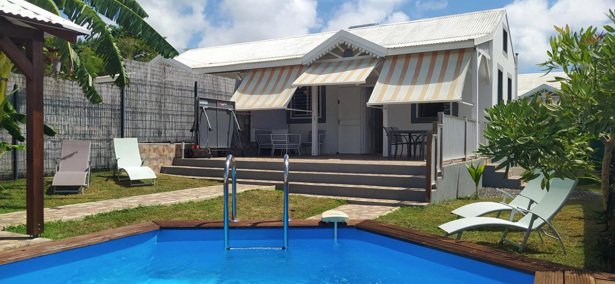 Gîtes Monoï et Farniente refait à neuf en 2021 avec piscines privées Saint-Francois  Exterior foto
