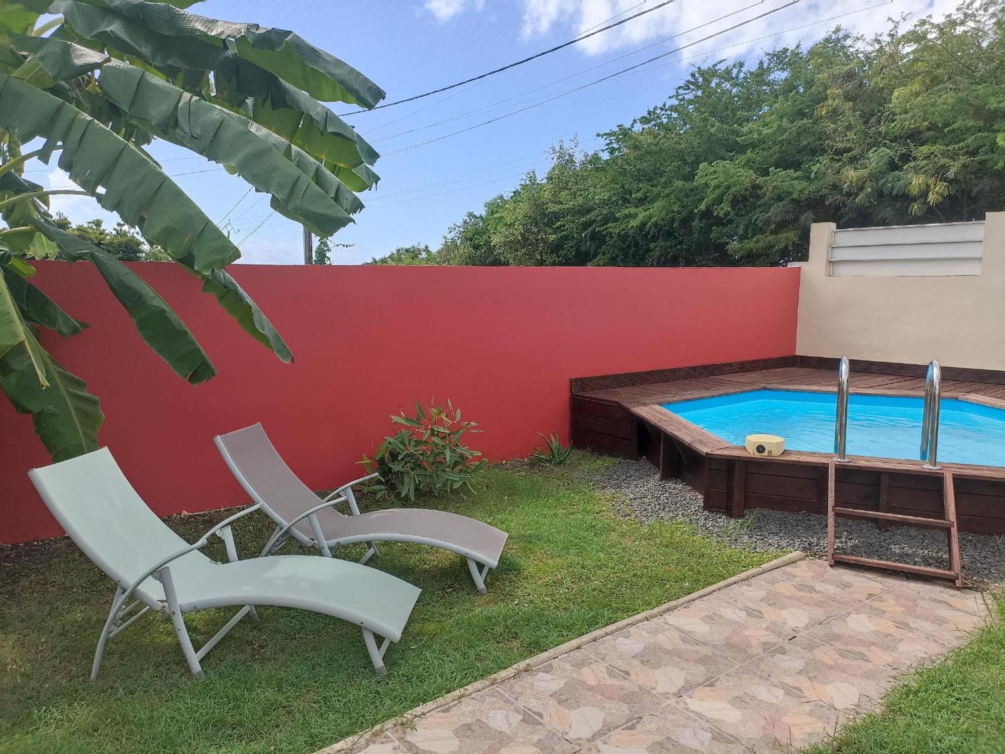 Gîtes Monoï et Farniente refait à neuf en 2021 avec piscines privées Saint-Francois  Exterior foto
